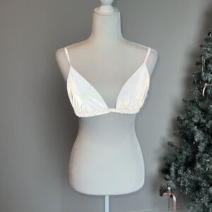 No Vacancy Reflective Crop Top